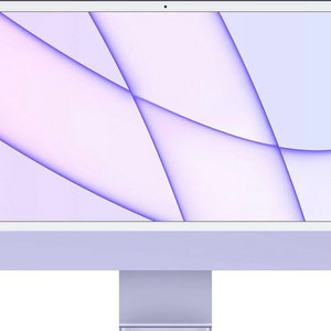 아이맥 2021 24인치 퍼플 이미지
