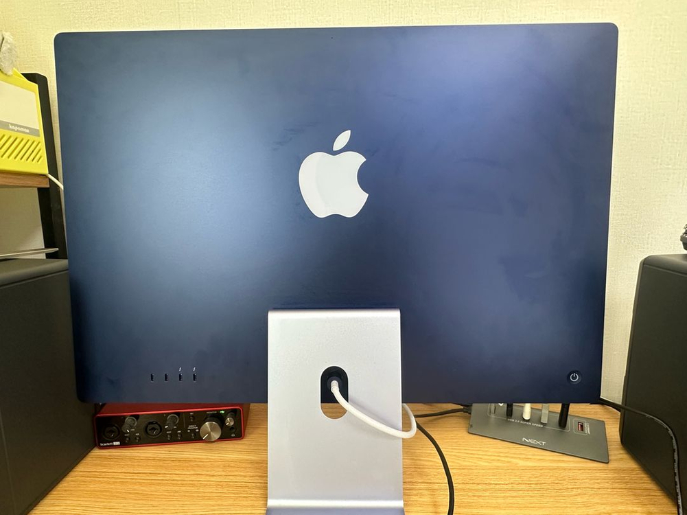 아이맥 2021 24인치 퍼플 이미지