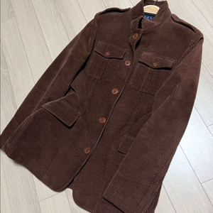 폴로 랄프로렌 90s 울 코듀로이 자켓 여성 블레이저 브라운 골덴 올드머니룩 이미지