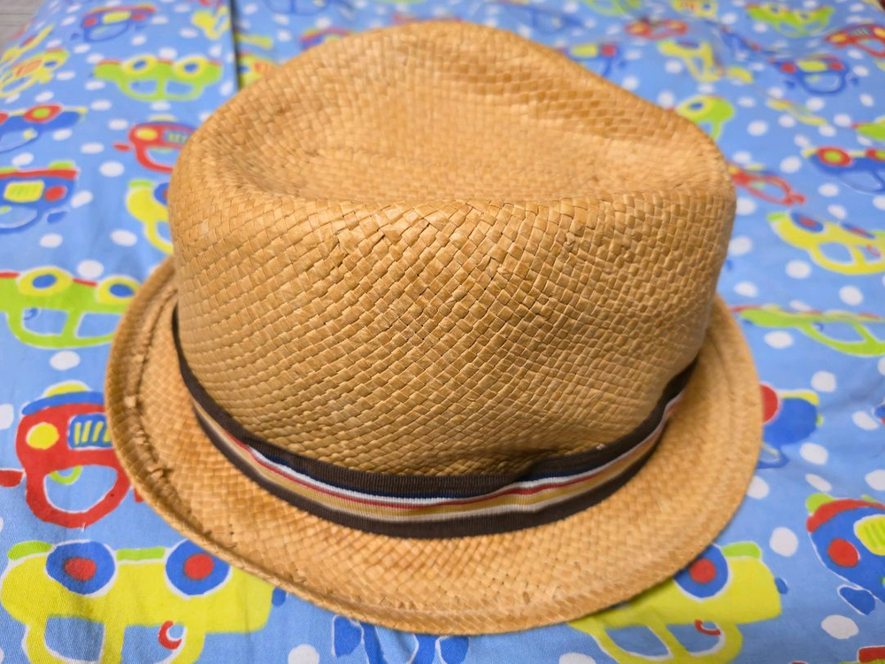 브릭스톤 밀짚 숏 페도라 이미지