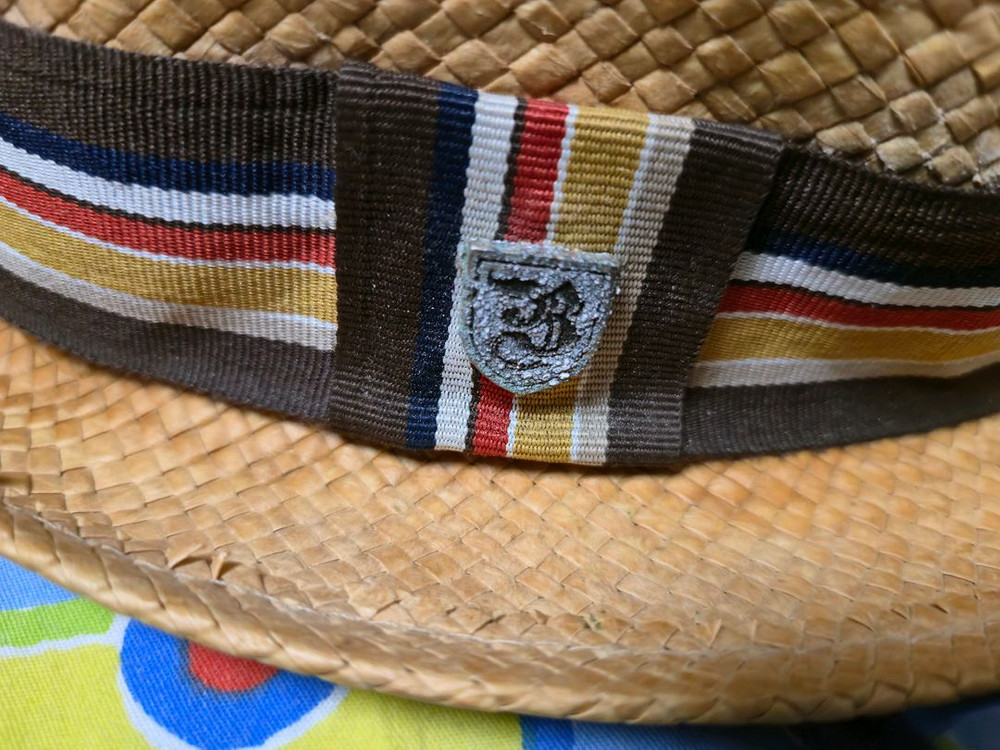 브릭스톤 밀짚 숏 페도라 이미지