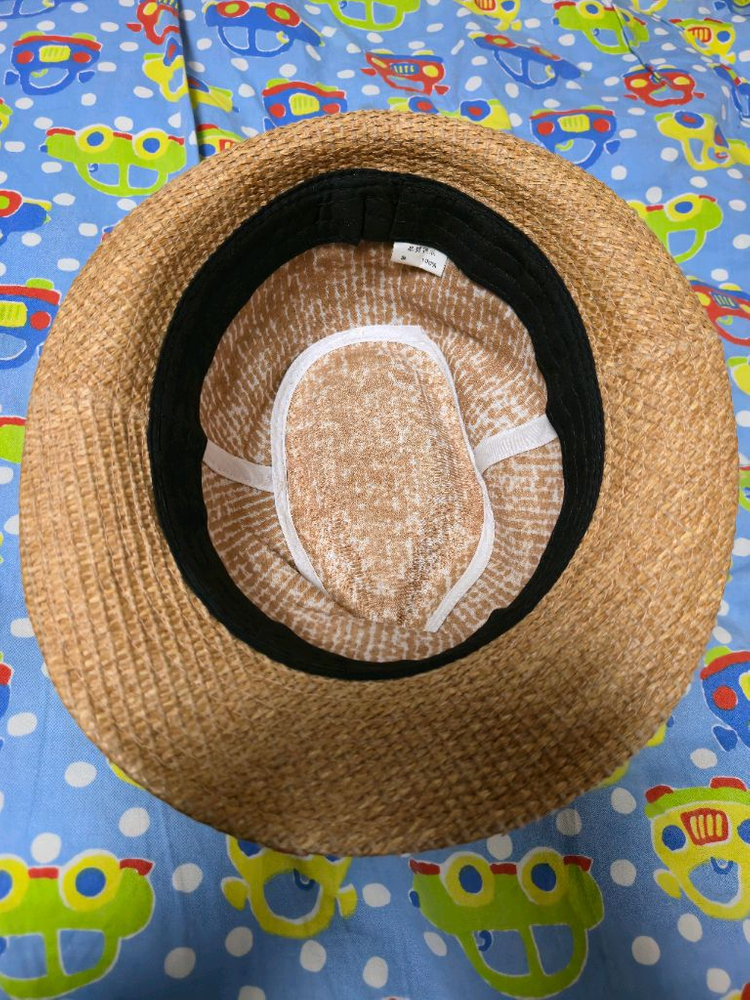 빈티지 밀짚 페도라 이미지