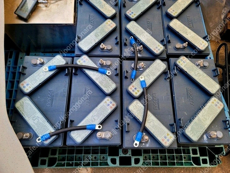 골프카트, 리프트 렌탈, 캠핑카 낚시배 산업용 대용량배터리 새제품 (로케트 롱게스트) 이미지