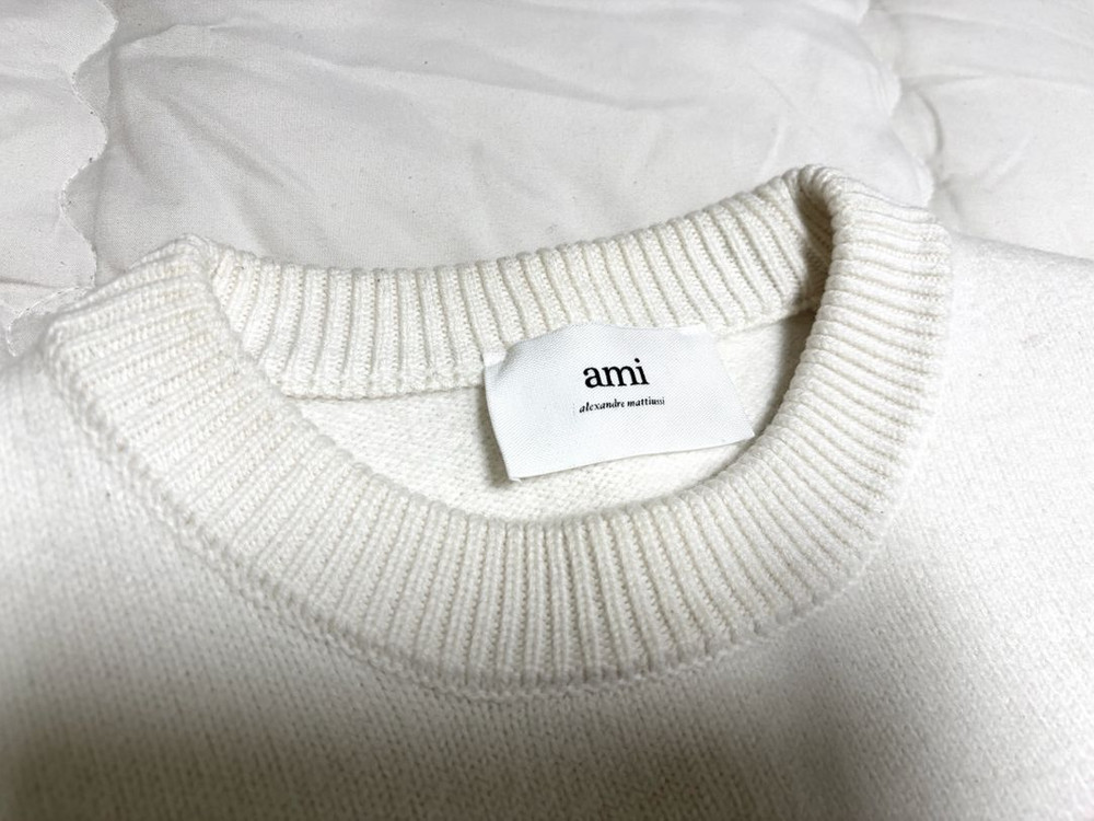 아미 인타르시아 빅하트 로고 니트 M 이미지