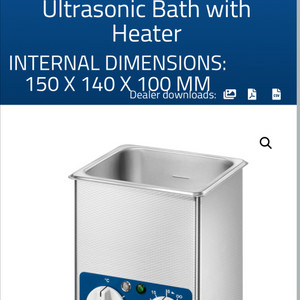 [실험실 장비] Bandelin Sonorex RK 52H 초음파 세척기 이미지