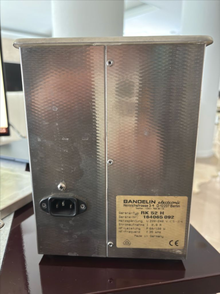 [실험실 장비] Bandelin Sonorex RK 52H 초음파 세척기 이미지