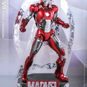 (구매) 핫토이 디즈니 100주년 마크7 아이언맨 피규어 이미지