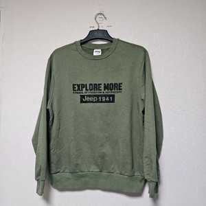 지프 맨투맨 XL 105호 카키색 이미지