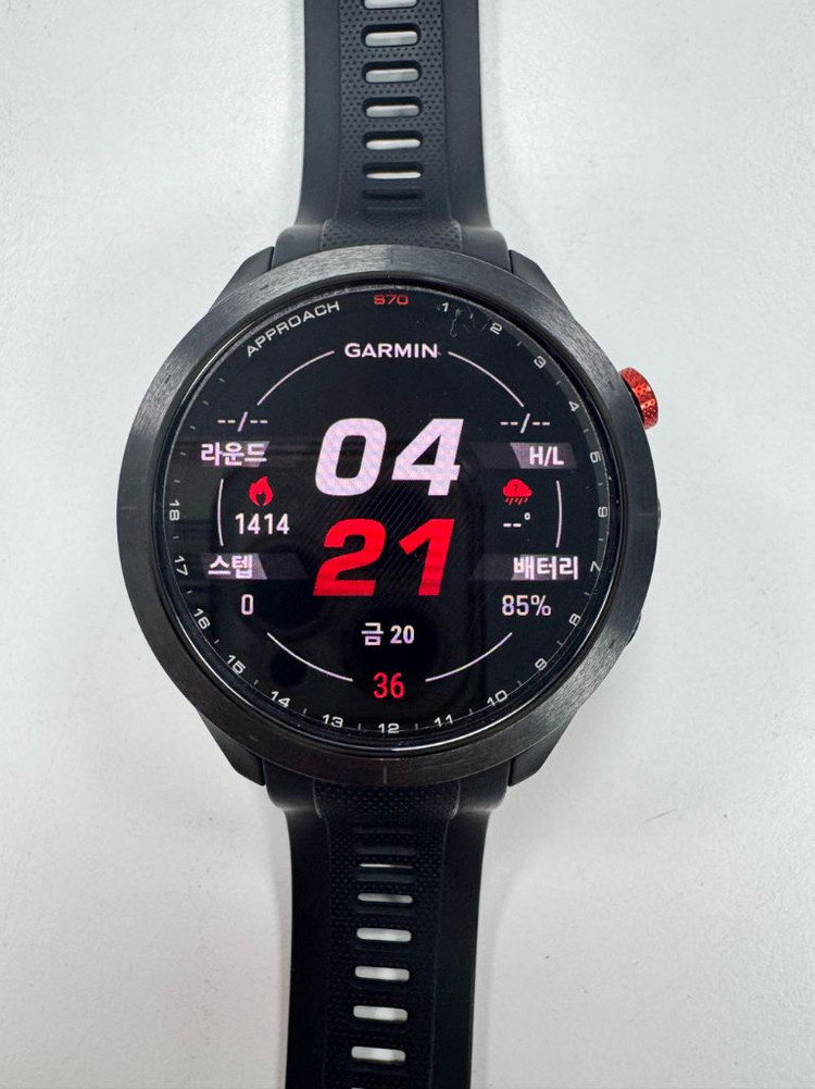 가민 어프로치 S70 47mm 골프 GPS 스마트워치 이미지