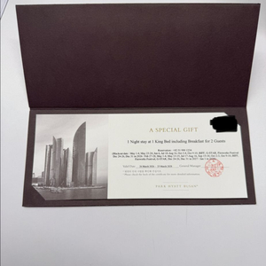 파크 하얏트 부산 1박 주말사용가능 (조식 포함) 이미지