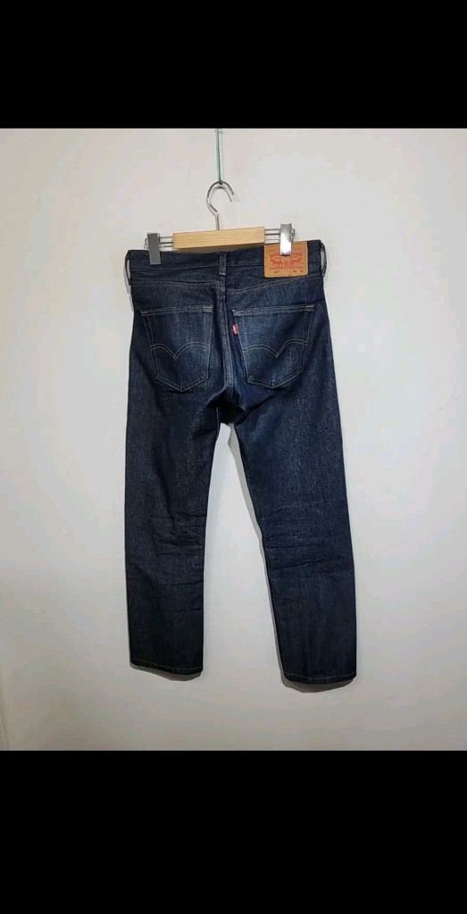 (28) 리바이스 501 청바지 생지 데님팬츠 레드탭 이미지