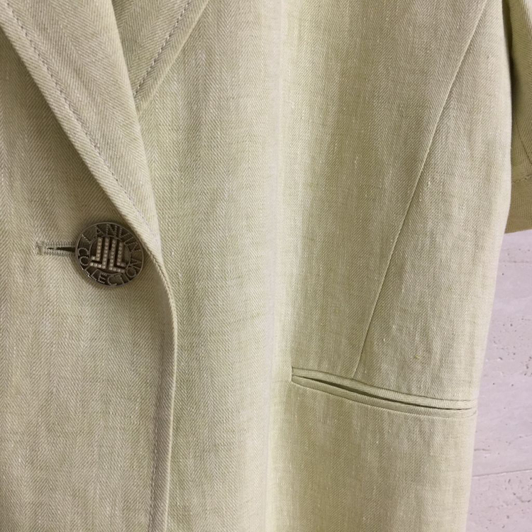 랑방 컬렉션 21 오버핏 린넨 반팔 자켓 55 이미지