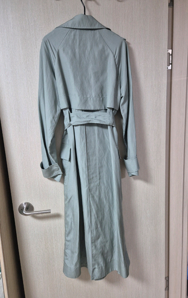 COS 코스 롱트렌치 린넨 코트 34 신형 리오셀 이미지