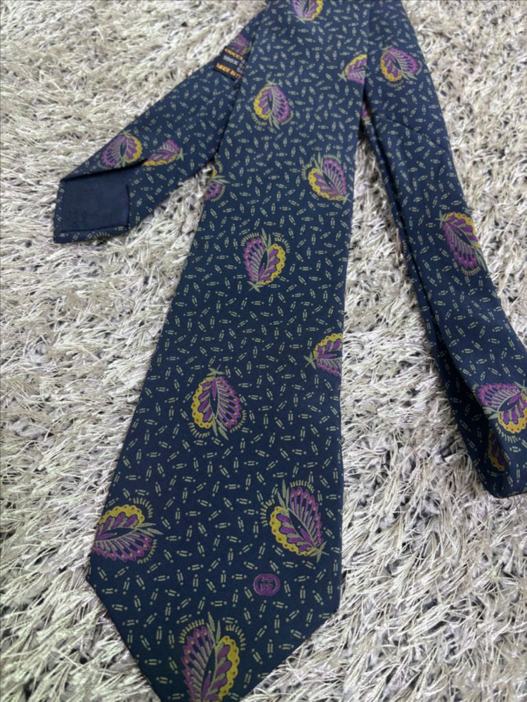 이태리제 GUCCI 100프로 실크 넥타이 이미지
