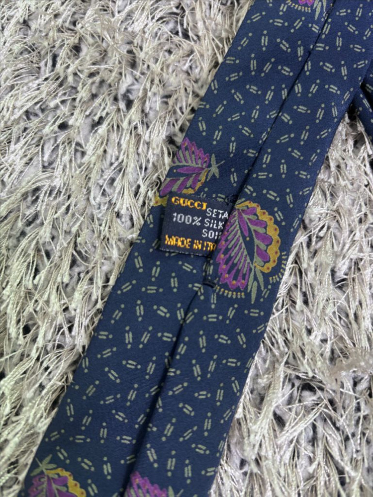 이태리제 GUCCI 100프로 실크 넥타이 이미지