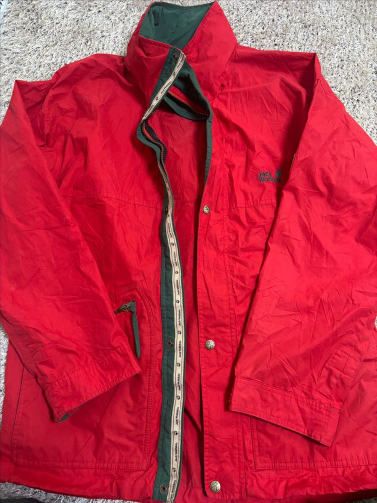 일본판 JACK WOLFSKIN 바람막이자켓 사이즈 105-110 이미지