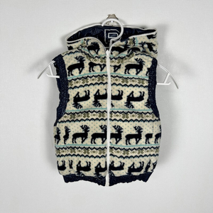 폴햄/양면 후리스 패딩 조끼 베스트 아동100 110/라덴 이미지