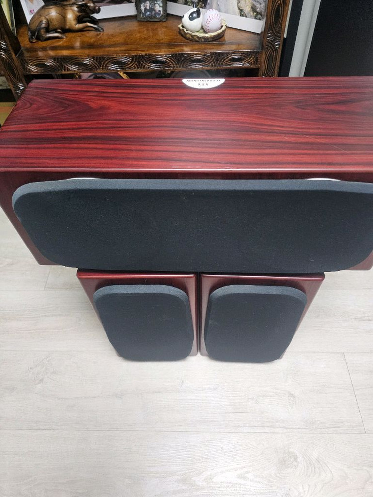 모니터 오디오 gs10 골드 시그니쳐 북쉘프 스피커 이미지