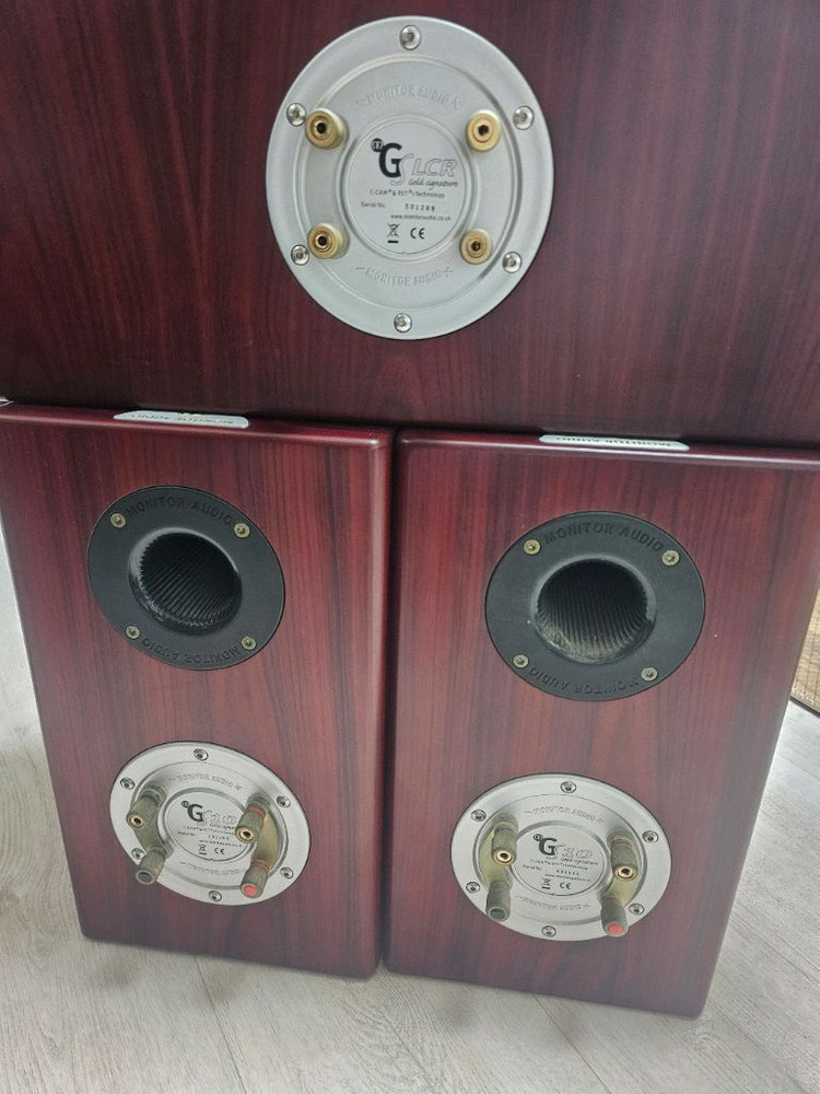 모니터 오디오 gs10 골드 시그니쳐 북쉘프 스피커 이미지