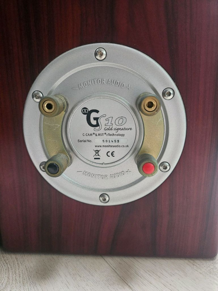 모니터 오디오 gs10 골드 시그니쳐 북쉘프 스피커 이미지