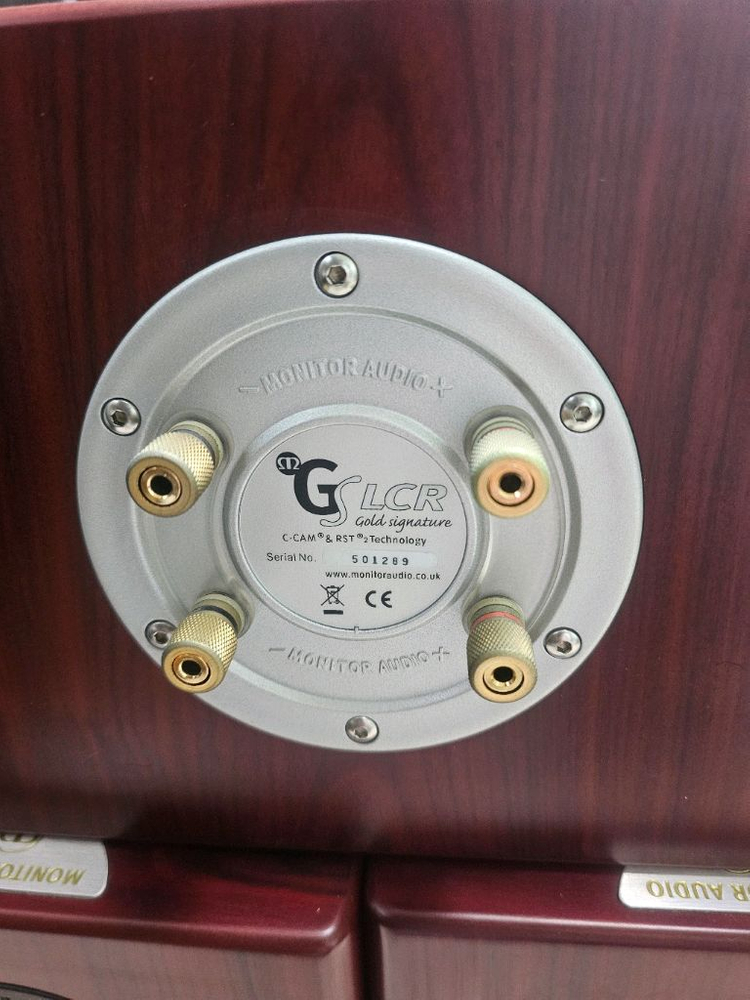 모니터 오디오 gs10 골드 시그니쳐 북쉘프 스피커 이미지