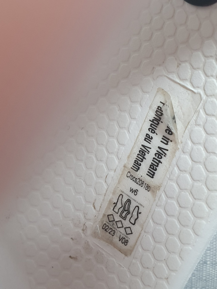 택포가 230mm 크록스 슬라이드 클래식 플랫폼 슬리퍼 이미지