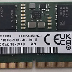 삼성 노트북램 DDR5-5600 16G 팝니다. 이미지
