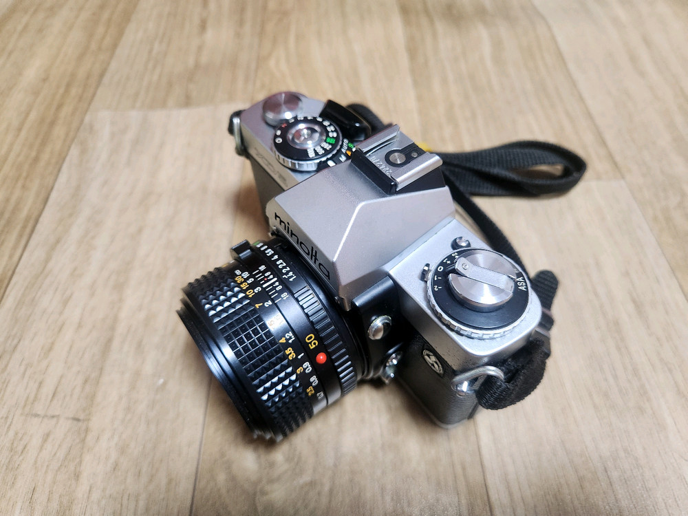 미놀타 XD 5 바디및 50mm f1.4 렌즈 셋트 입니다 이미지