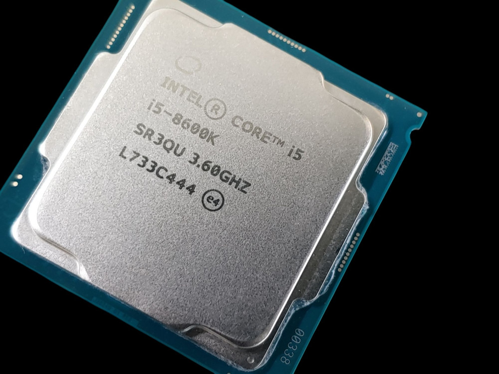 인텔 코어 i5 8600K CPU 커피레이크 정품 이미지