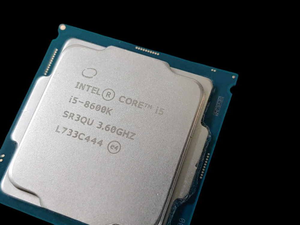 인텔 코어 i5 8600K CPU 커피레이크 정품 이미지