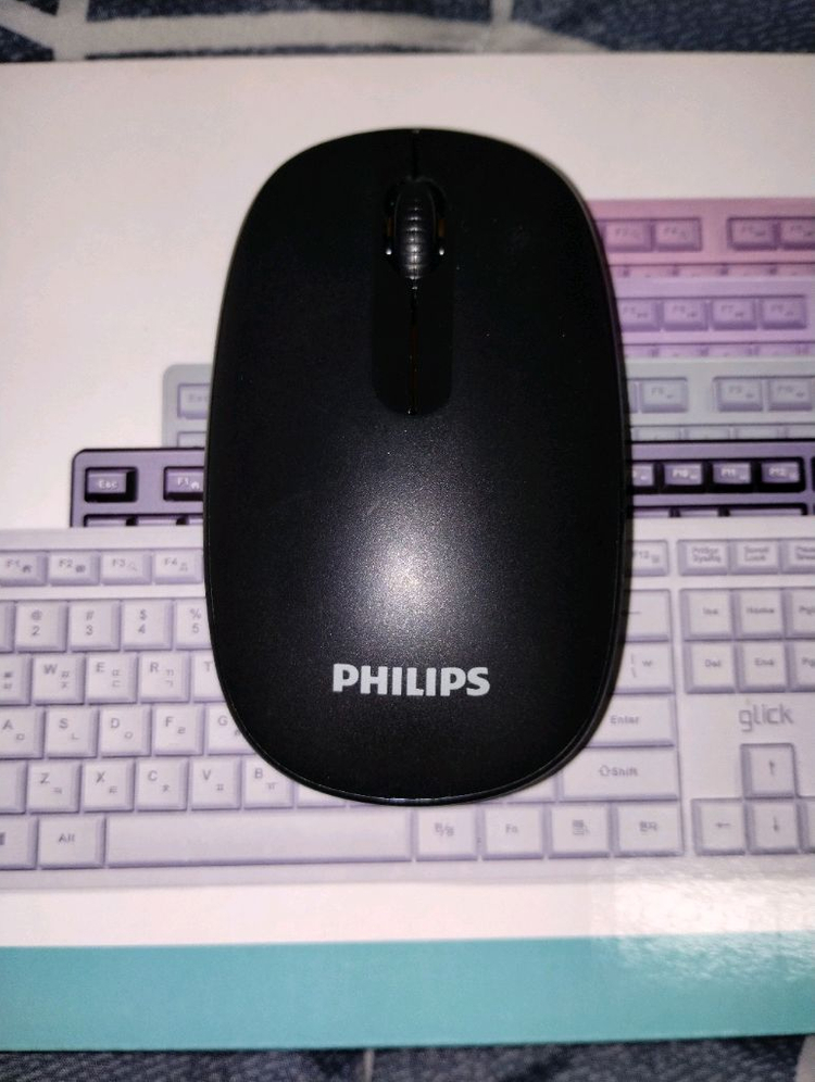 필립스 무선키보드, 마우스 팝니다. 이미지