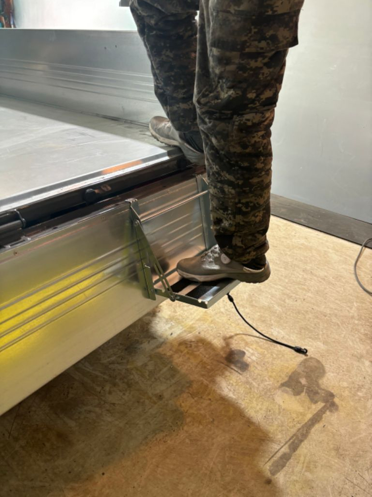 화물차 문짝 발판 (포터,봉고)공구함 이미지