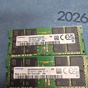 삼성 DDR4 메모리 32GB X 2 64GB 이미지