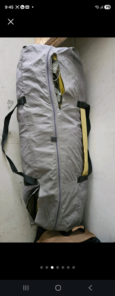 캠핑 텐트 캠프타운 빅돔S 머스타드색상 이미지