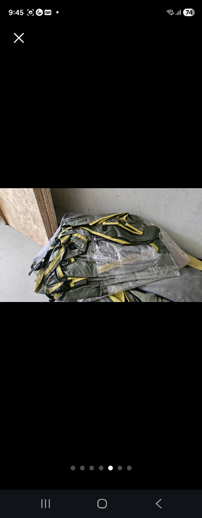 캠핑 텐트 캠프타운 빅돔S 머스타드색상 이미지