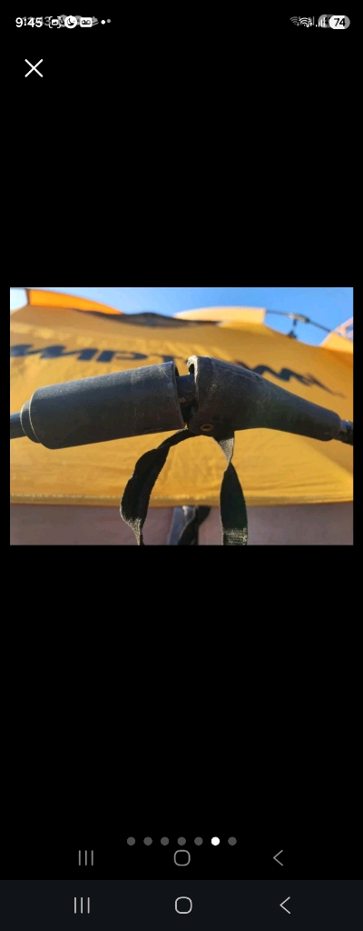 캠핑 텐트 캠프타운 빅돔S 머스타드색상 이미지