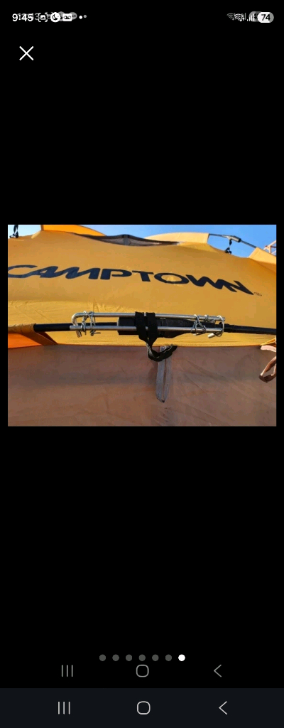 캠핑 텐트 캠프타운 빅돔S 머스타드색상 이미지