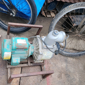 단상2마력 모터 모타 양수기 펌프 물퍼는것 이미지