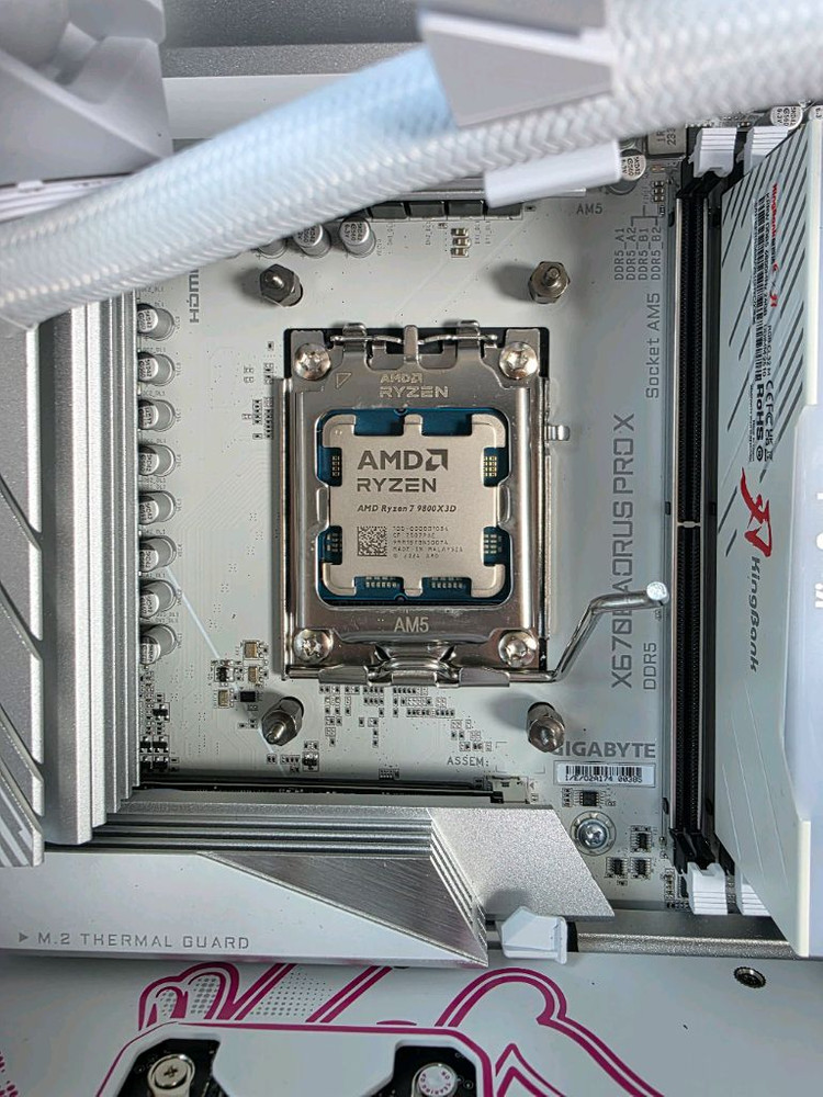 9800x3d 제이씨현 정품 팝니다 이미지