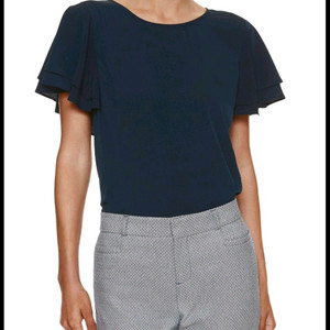 바나나리퍼블릭 여성 프릴 블라우스 s(66) 이미지