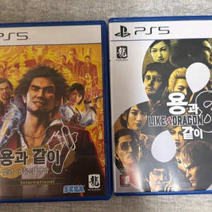 PS5 용과같이7,8 이미지