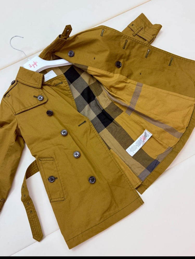 버버리키즈 칠드런 트렌치 코트 5y 이미지