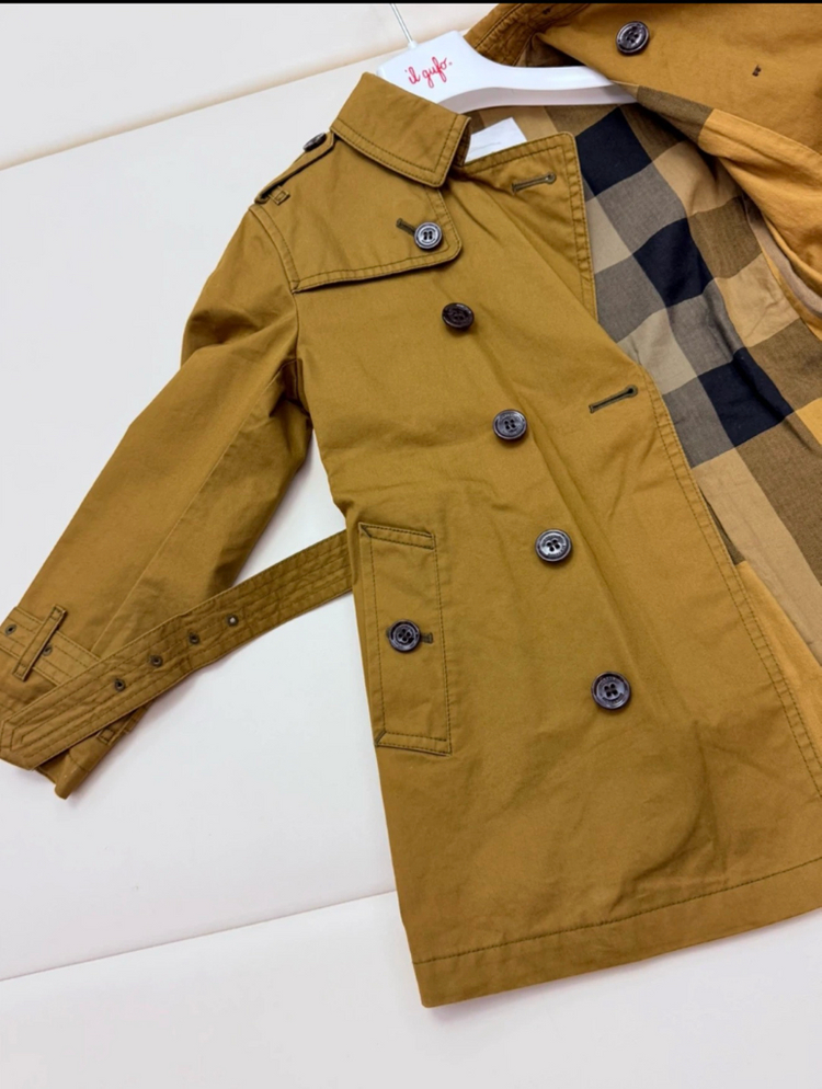 버버리키즈 칠드런 트렌치 코트 5y 이미지