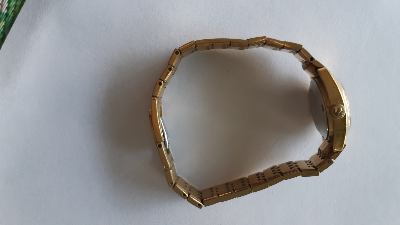 빈티지 여성용 라도 금장 오토매틱시계 이미지