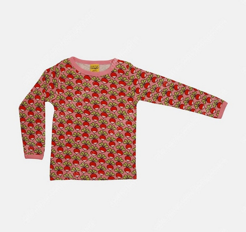 던스 노클 캔디핑크 노란클로버 던스스웨덴 집업 긴팔 이미지