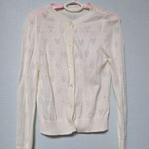 동그라미 하트가디건 L 이미지