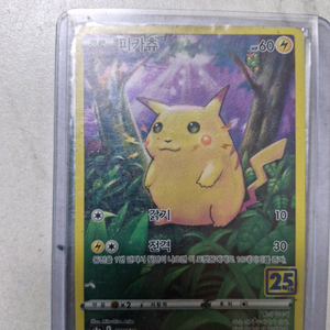 포켓몬카드 고대 피카츄 이미지