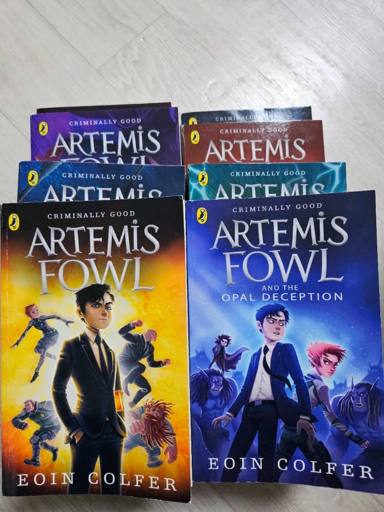 artemis fowl 아르테미스 완결8권 이미지