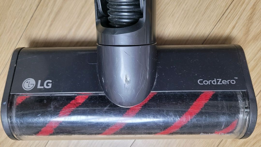 깨끗하게 세척한 LG 코드제로 무선 청소기(37분 연속동작) 이미지