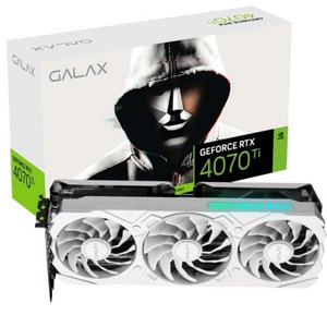갤럭시 RTX 4070 Ti EX 화이트 팝니다. 이미지